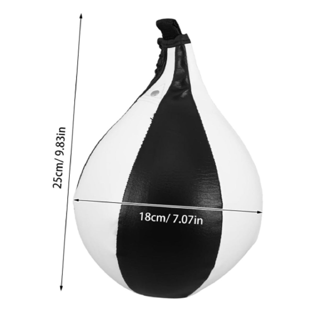 GENERICO - Pera Box Boxeo 2 Elásticos Punching Ball Entrenamiento mma