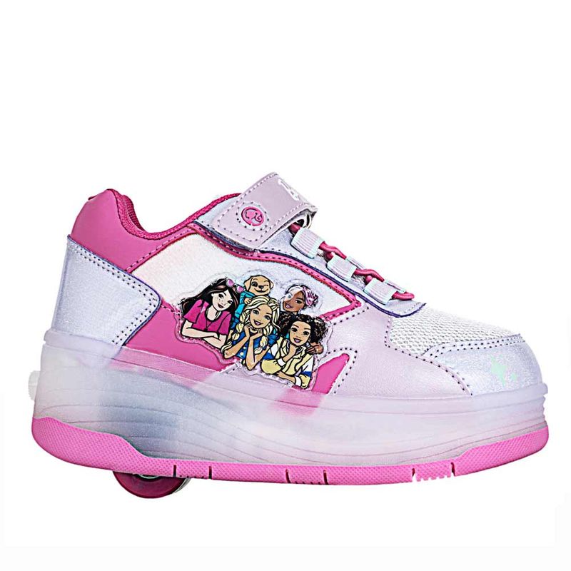 BARBIE - Tenis de Niña marca BARBIE en Color LILA FUCSIA   TENIS AND MONO BARB