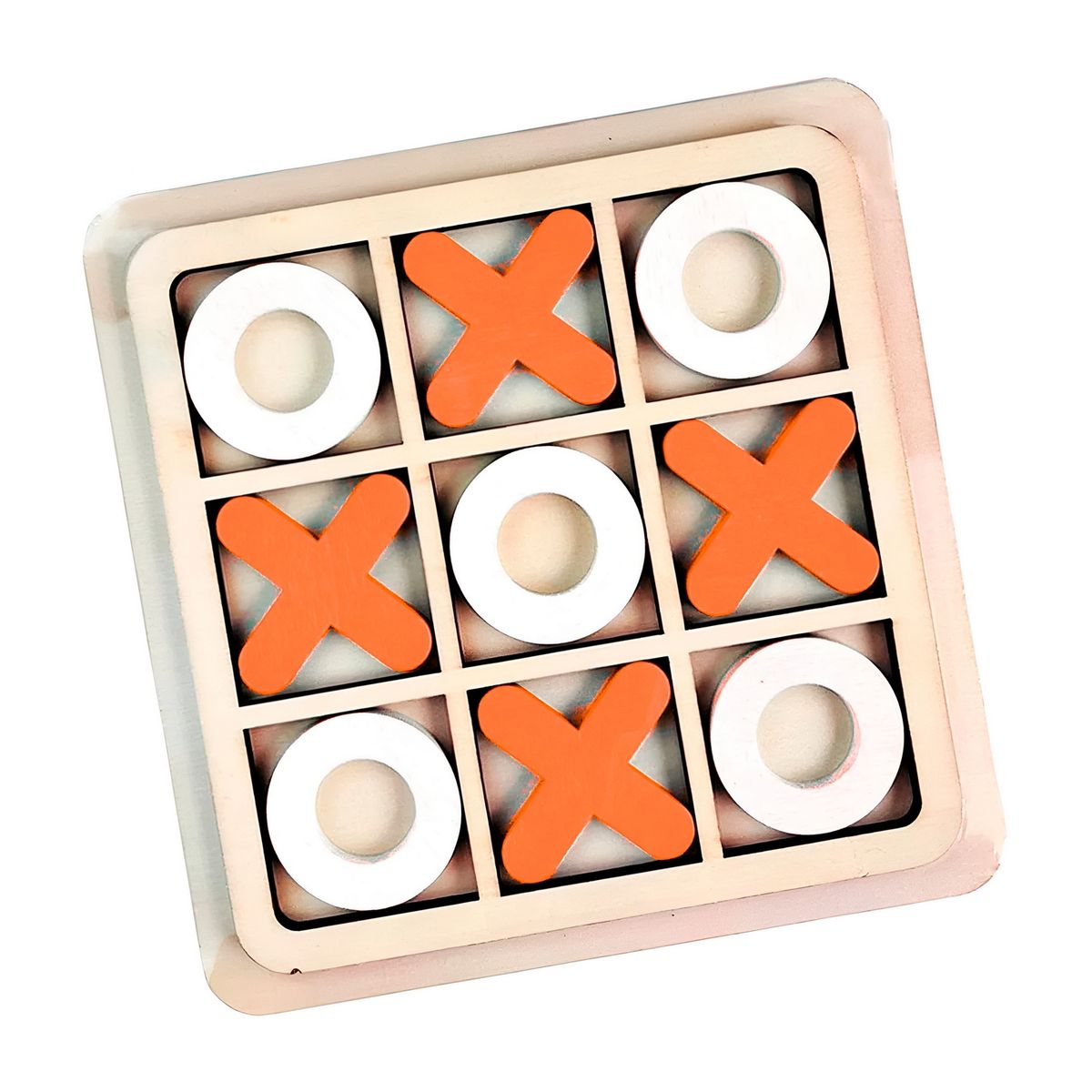 GENERICO - Juego De Mesa Madera Mini Triqui Didactico Interactivo Niños