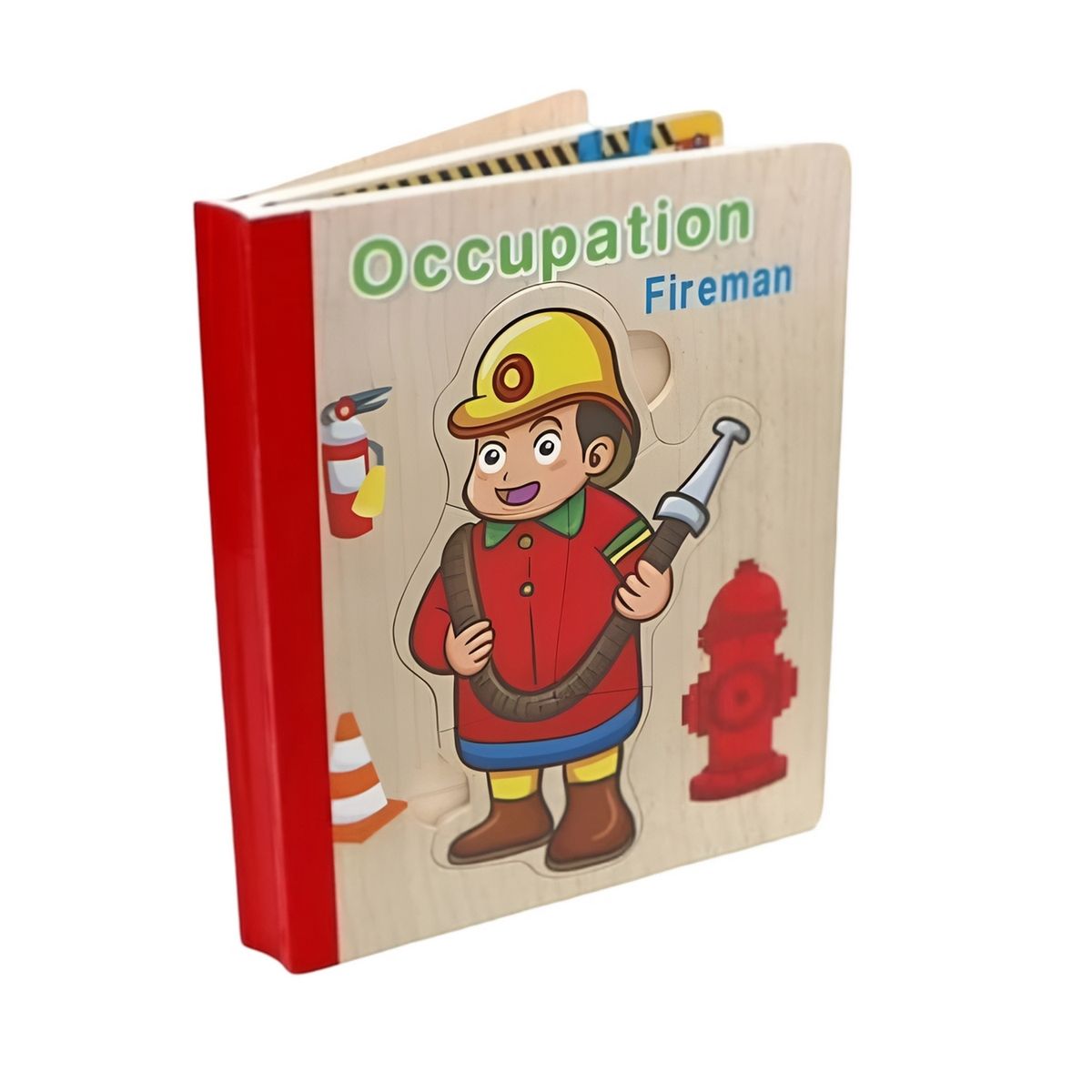 GENERICO - Libro Rompecabezas Tematico Madera Juguete Aprendizaje Niños