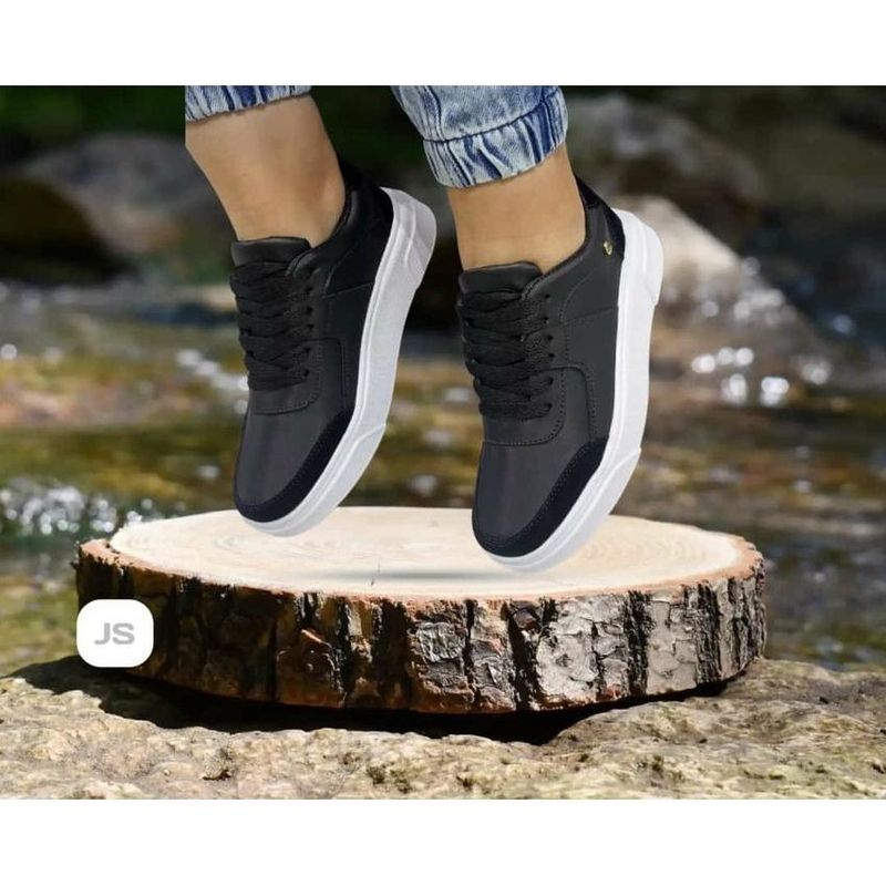 URBAN PLUS - TENIS PARA MUJER COLOR NEGRO