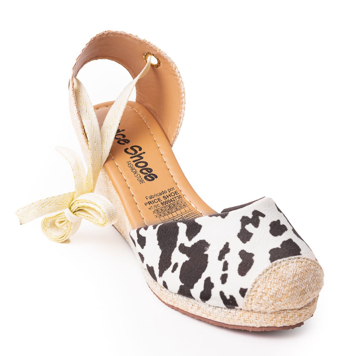 PRICE SHOES - Price Shoes Tacon Cuña para Mujer 692A00VTNEGRO