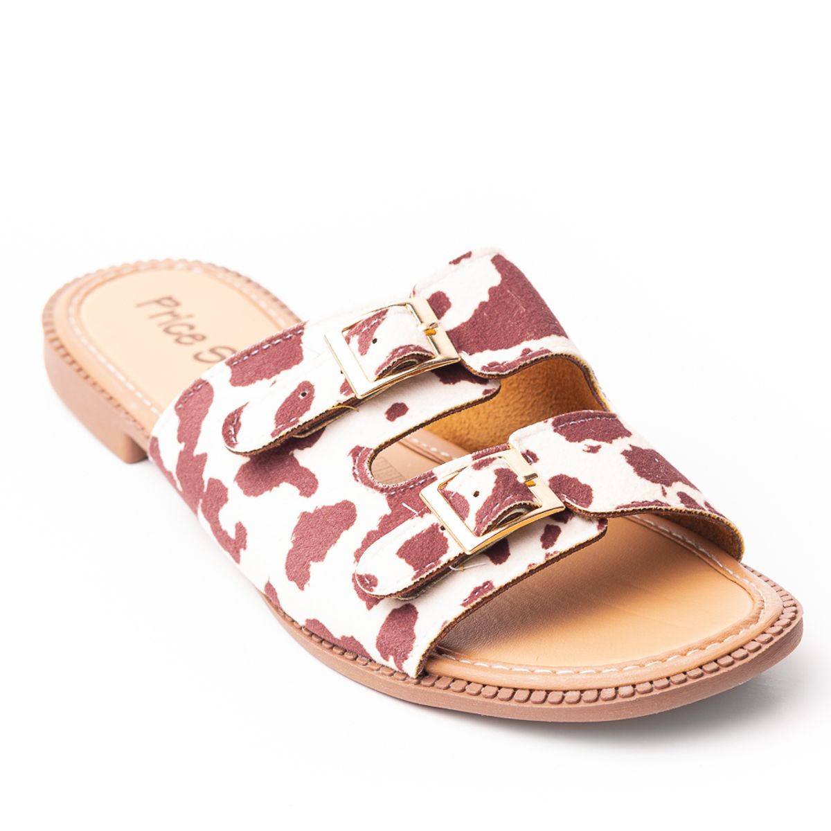 PRICE SHOES - Price Shoes Sandalia Plana para Mujer 692P08VTCAFE