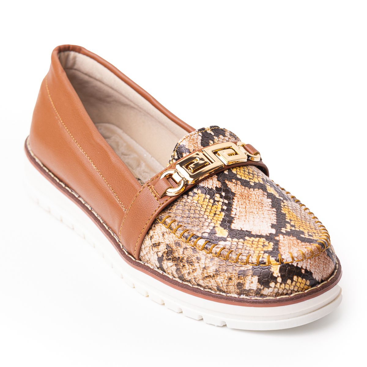 PRICE SHOES - Price Shoes Mocasin Casual para Mujer 252324MIEL