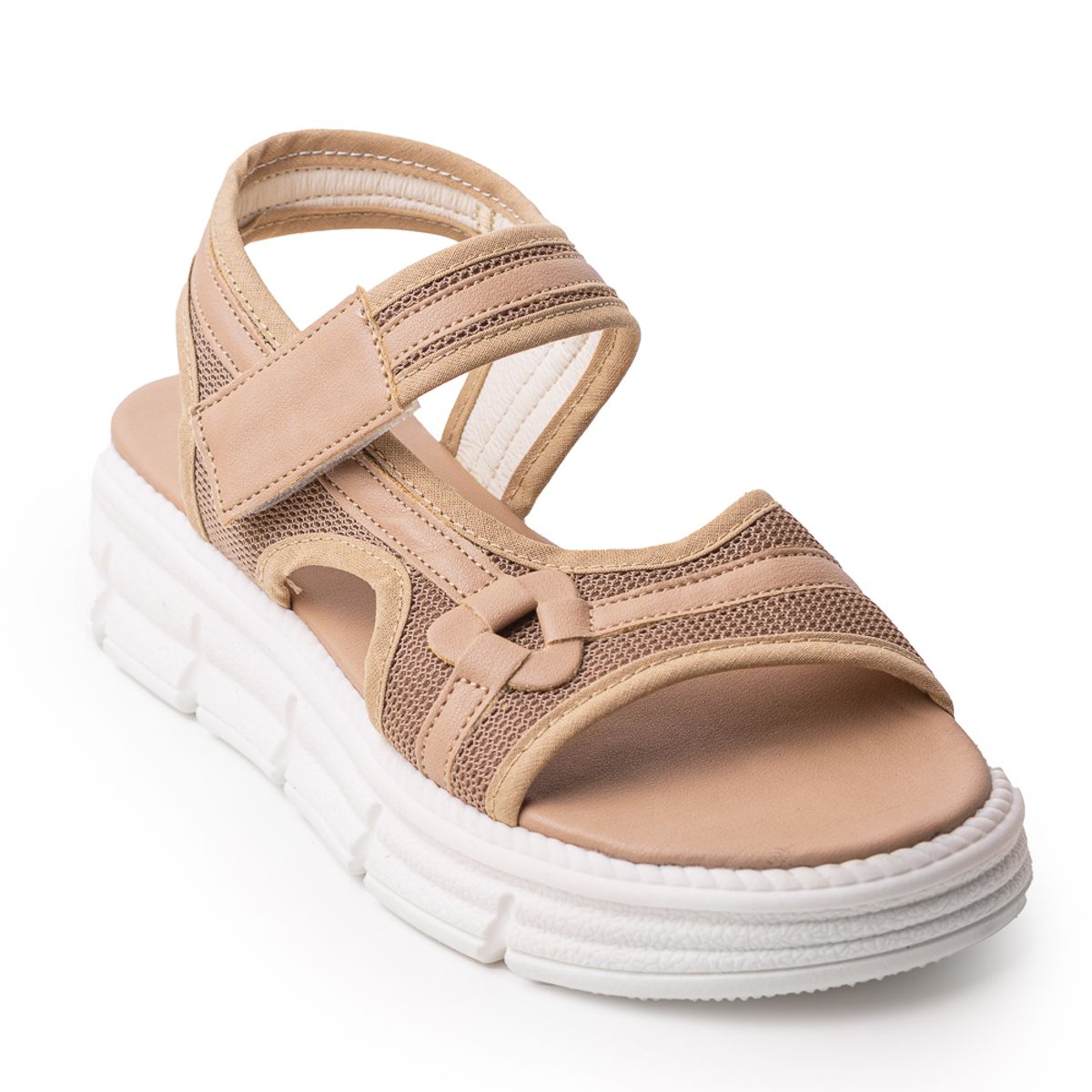 PRICE SHOES - Price Shoes Sandalia Confort para Mujer 752RITA-1COCOA