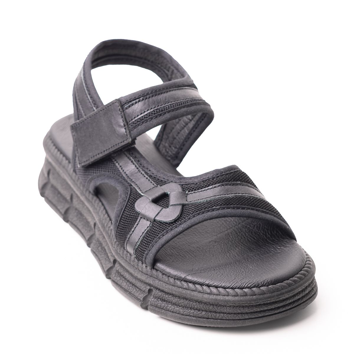 PRICE SHOES - Price Shoes Sandalia Confort para Mujer 752RITA-1NEGRO
