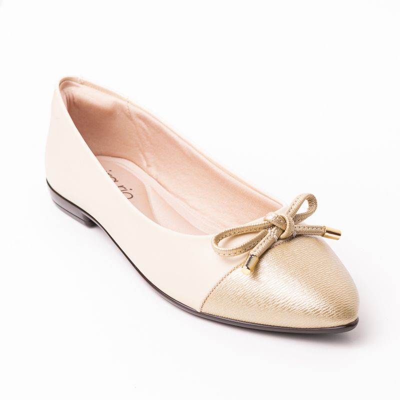 PRICE SHOES - Price Shoes Baleta Casual para Mujer 0224136-1102DORADO