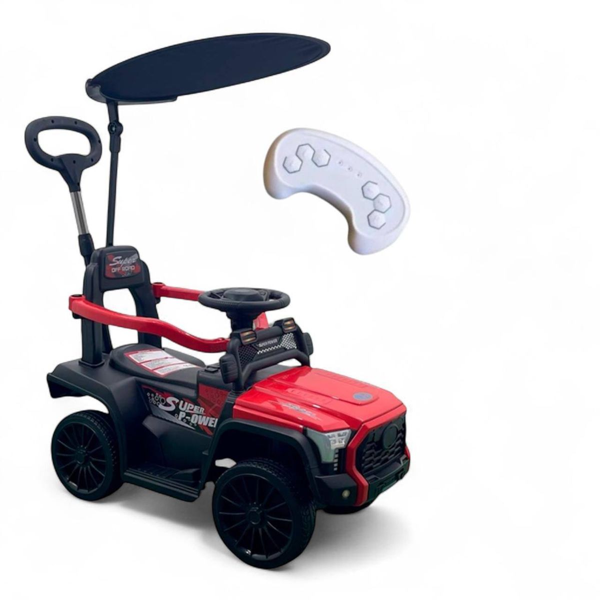 BEBESUNITA - Carro Montable Paseador Bebe Recargable CRemoto REF EI-159