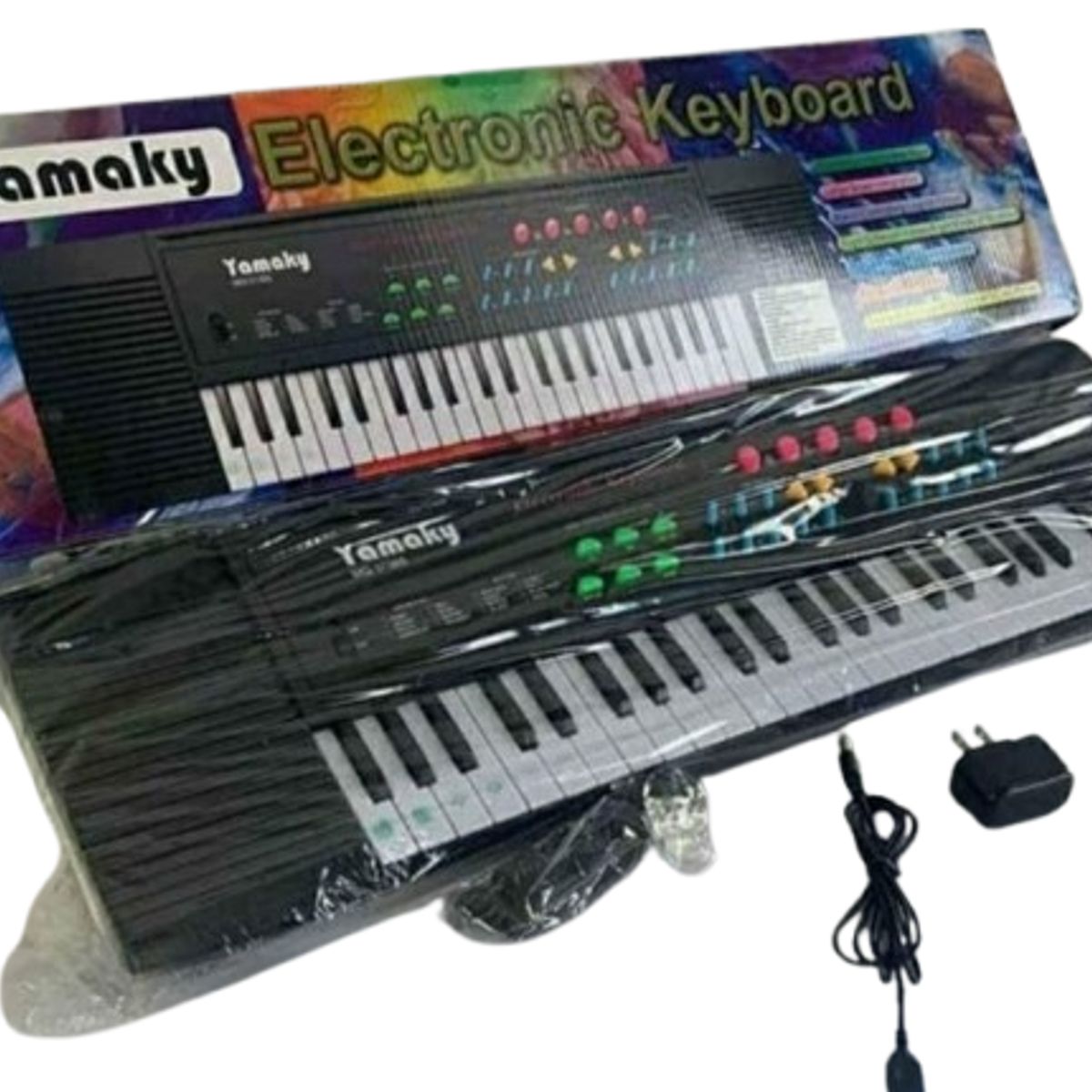GENERICO - Piano de 44 teclas 64 cm piano infantil juguete niño niña