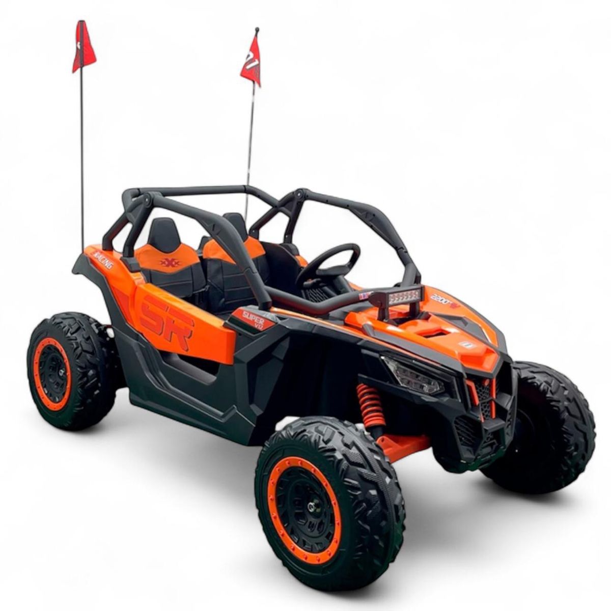 BEBESUNITA - Carro Eléctrico Buggy 12v MP4 Amortiguadores 1 a 8 Años REF 8101