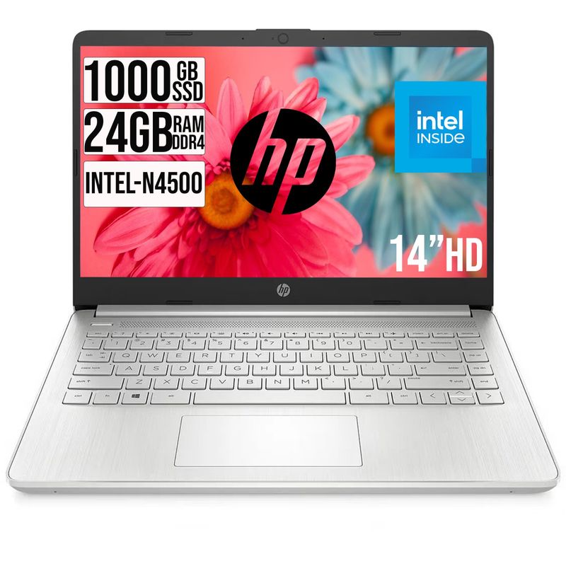 HP - PORTATIL HP  INTEL N4500 SSD 1TB RAM 24GB LED 14 HD