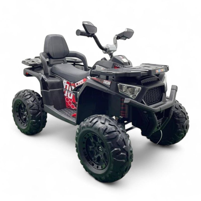 BRITOCHET - Cuatrimoto Electrica Niño-niña 4x4 Llanta Goma 12v 8 Años REF 607