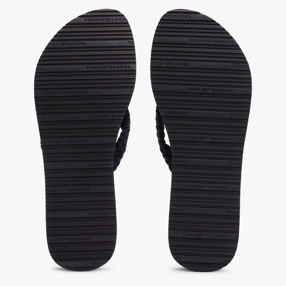 TOMMY HILFIGER - Sandalias azul de cuña con monograma TH Tommy Hilfiger