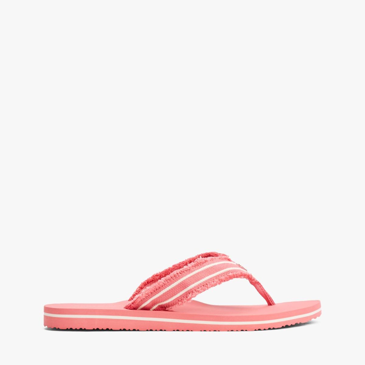 TOMMY HILFIGER - Sandalias rojo con tiras de textil trenzado Tommy Hilfiger