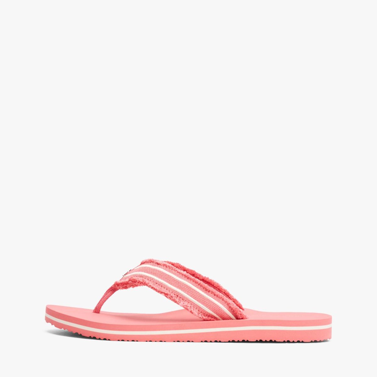 TOMMY HILFIGER - Sandalias rojo con tiras de textil trenzado Tommy Hilfiger