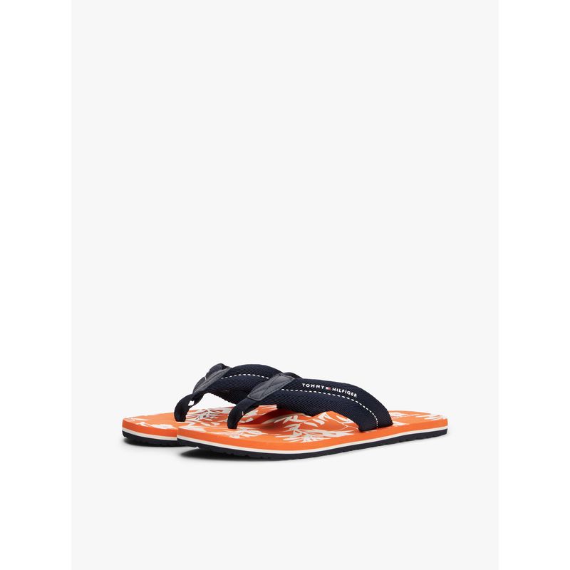 TOMMY HILFIGER - Sandalias azul con estampado Tommy Hilfiger