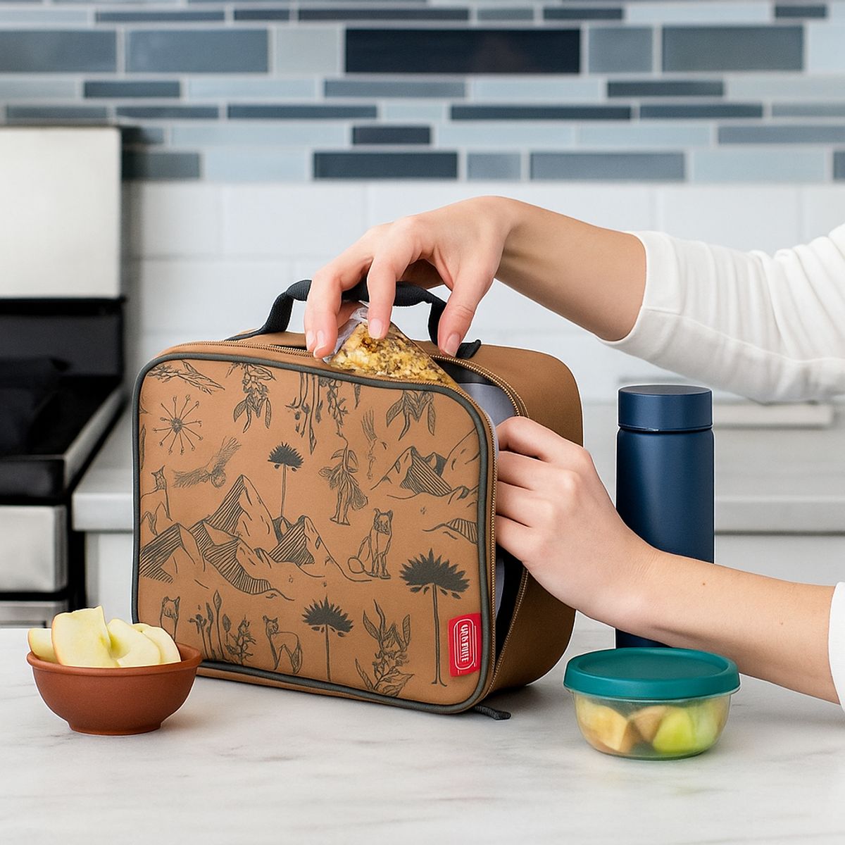 THERMOS - SOFT LUNCH FAUNA CHILENA COLOR ARENA