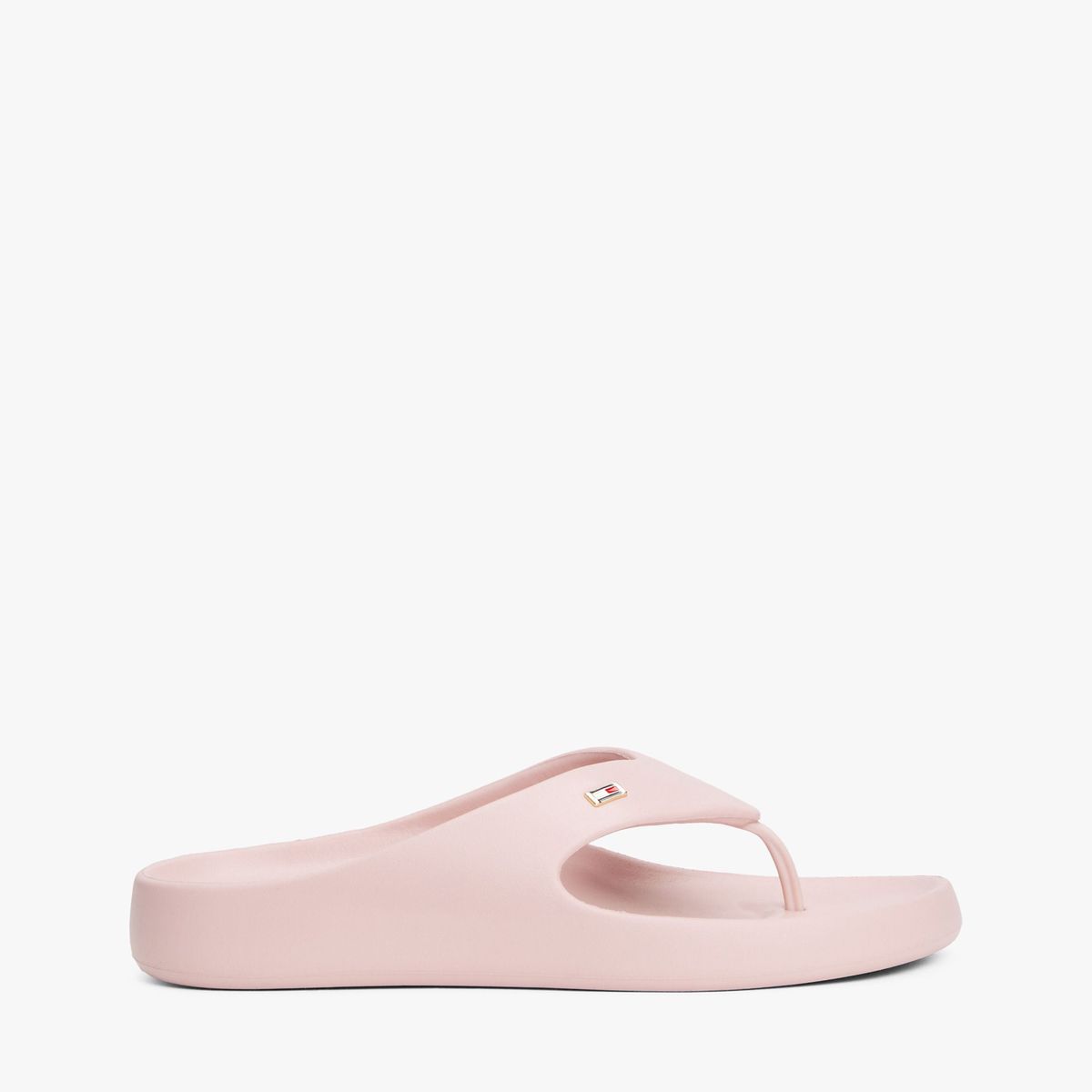 TOMMY HILFIGER - Sandalias rosa anatómicas con logo esmaltado Tommy Hilfiger