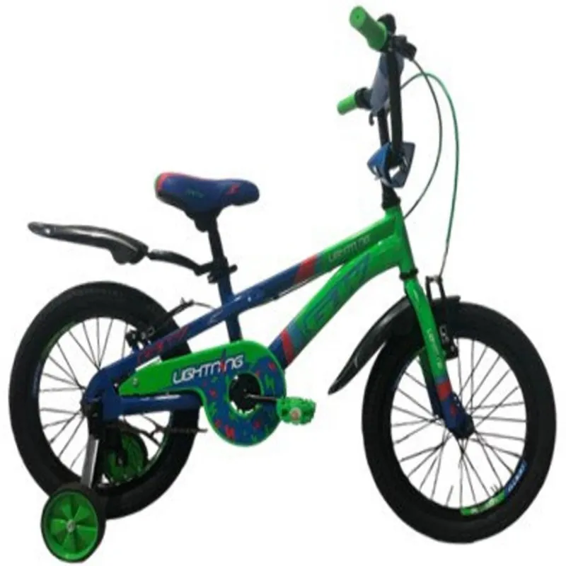 GW - Bicicleta Infantil GW Lightning Con Auxiliares Rin 16