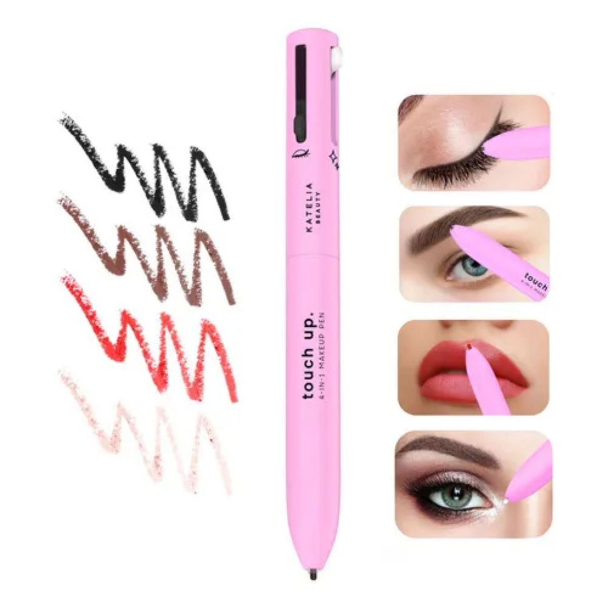 GENERICO - Lapiz De Maquillaje 4 En 1 De Retoque Delin