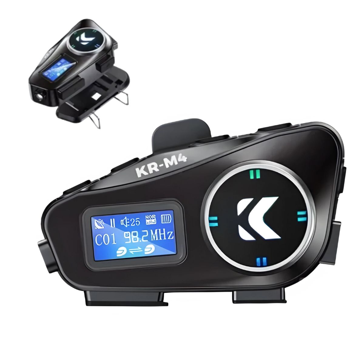 GENERICO - Intercomunicador Moto Kr-m4 Bluetooth Micrófono Impermeable