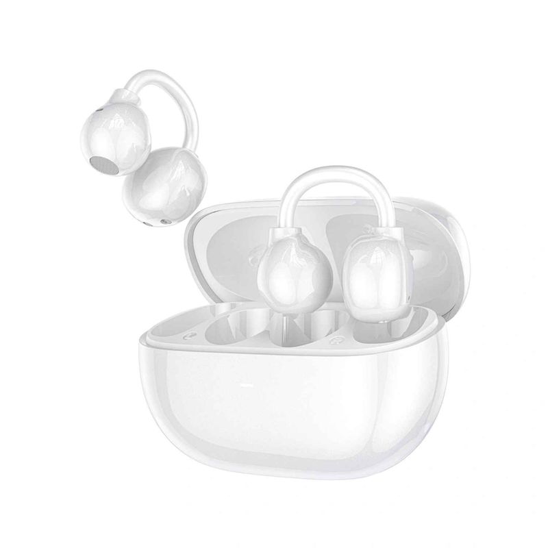 WIWU - Audifonos WiWU OWS301 Bluetooth 54 con IA 21 horas de batería - Blanco