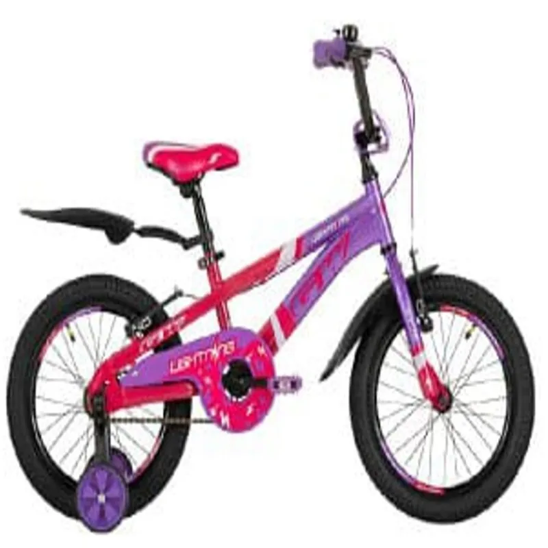 GW - Bicicleta Infantil GW Lightning Con Auxiliares Rin 16