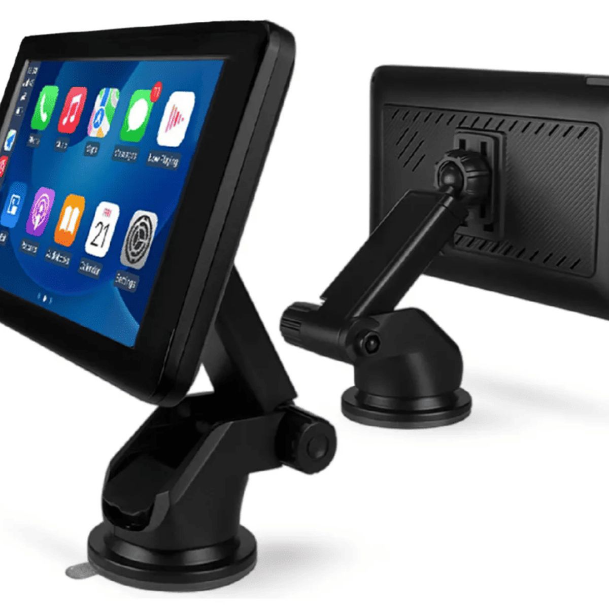 INNOVALL - Gps Portátil Carplay & Android Auto Inalámbrico 7 Pantalla Táctil Hd Cámara