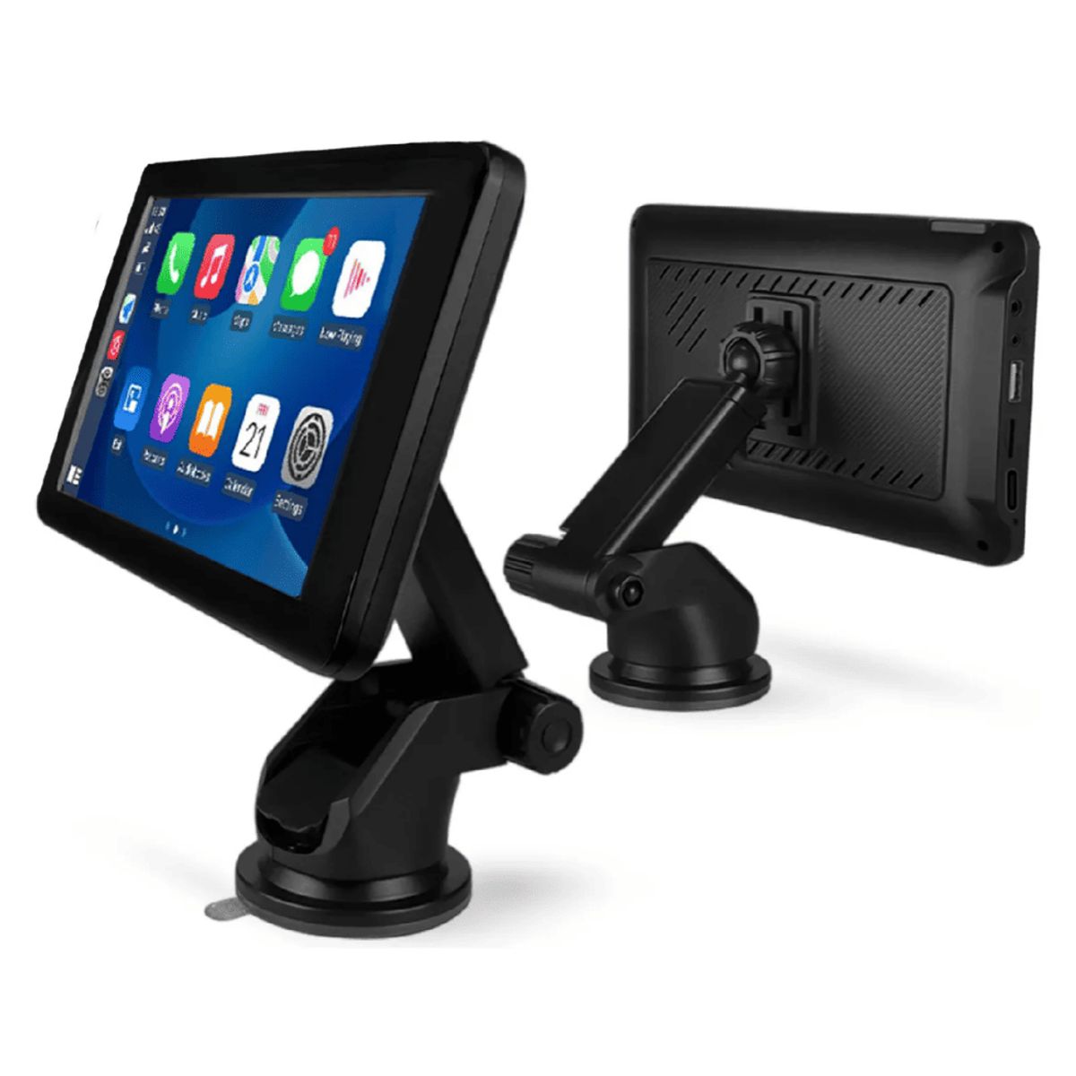 INNOVALL - Gps Portátil Carplay & Android Auto Inalámbrico 7 Pantalla Táctil Hd Cámara