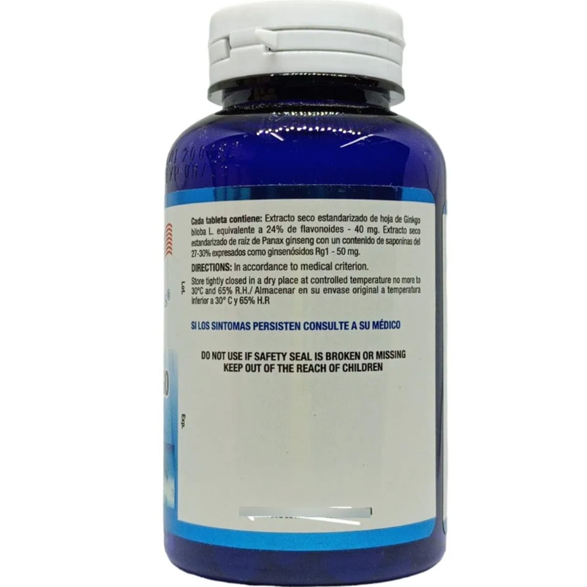 NATURAL SYSTEM - GINKGO BILOBA + GINSENG X 60 UNIDADES / SUPLEMENTO