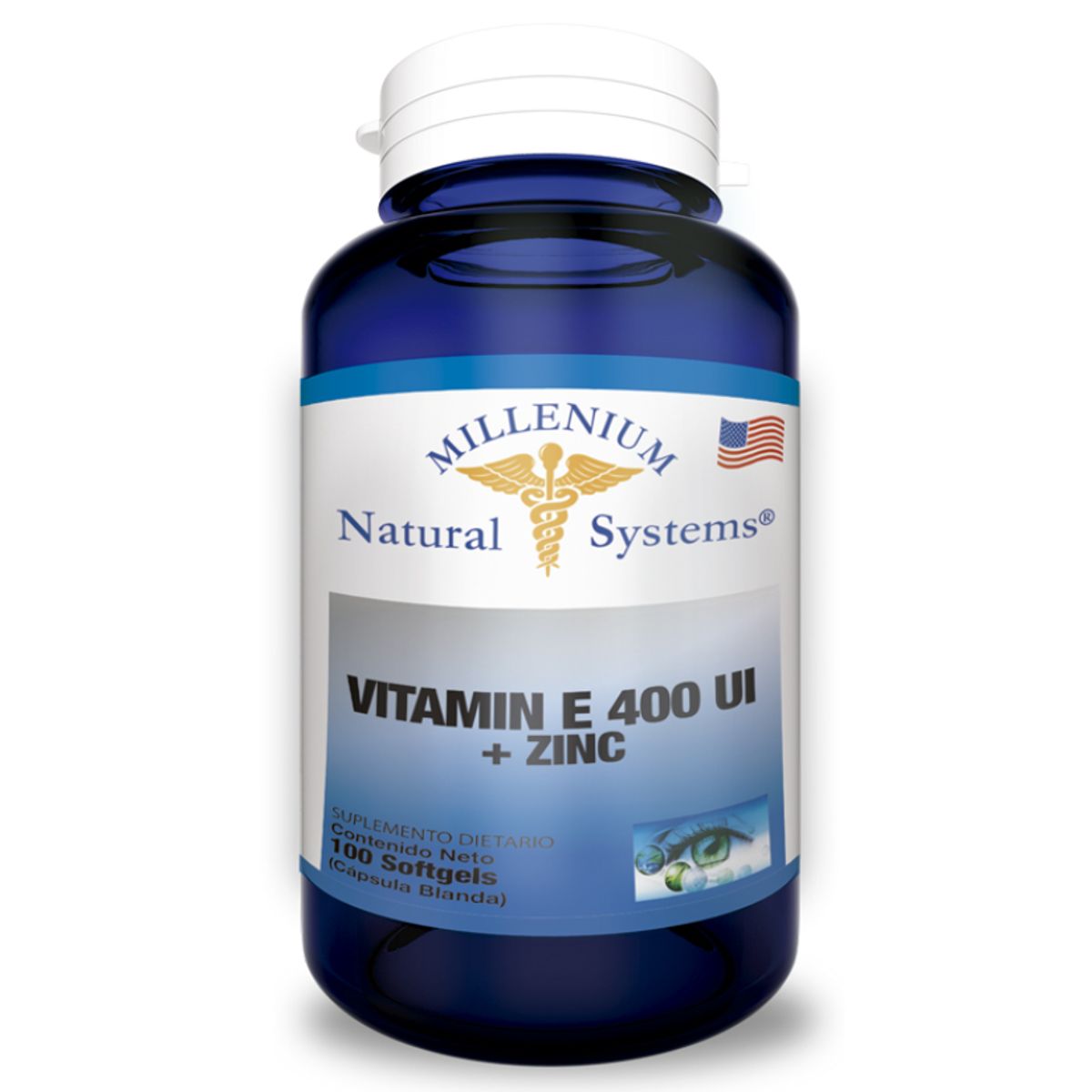 NATURAL SYSTEM - VITAMINA E 400 IU + ZINC / SUPLEMENTO