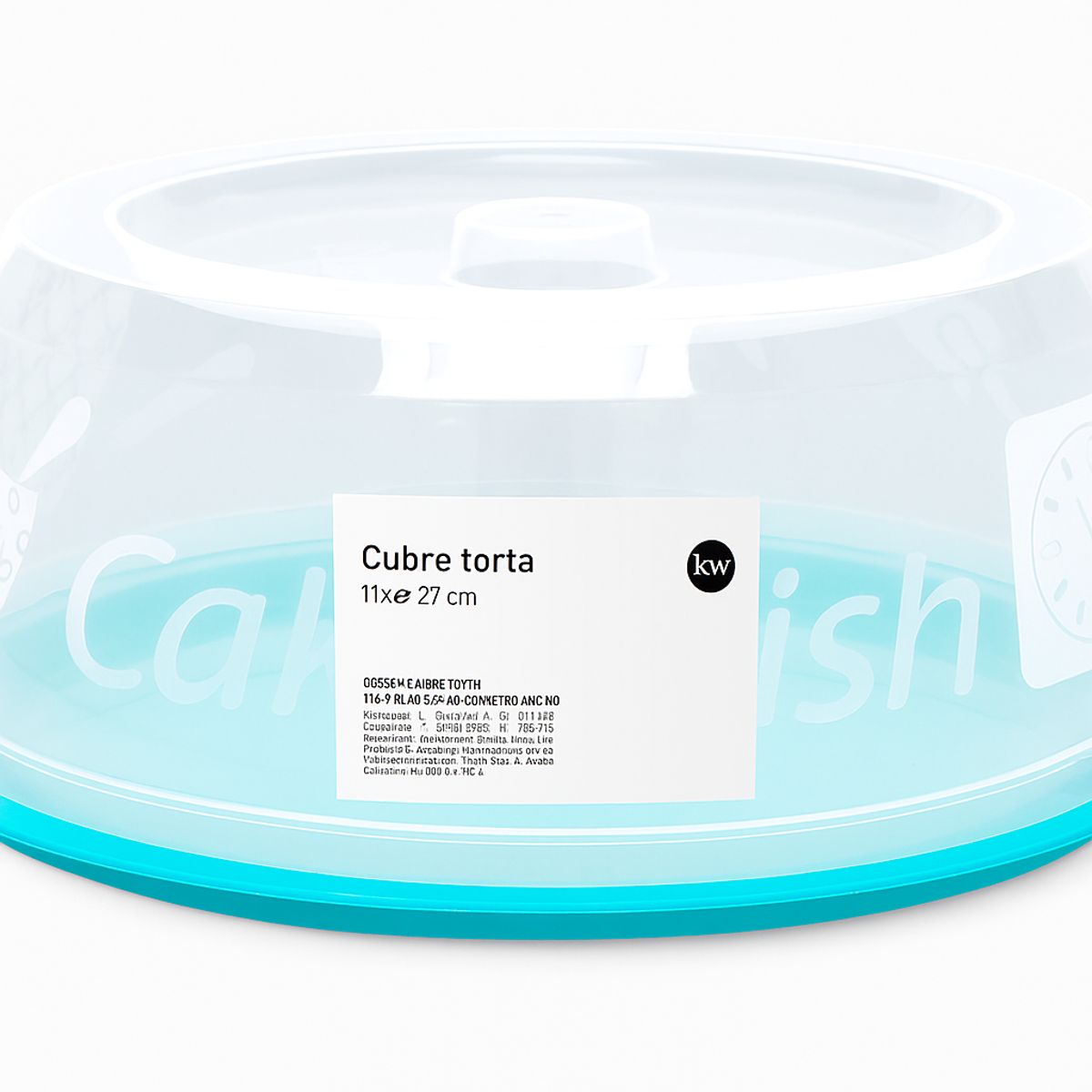 KITCHENWARE - CUBRE TORTA 270X110MM