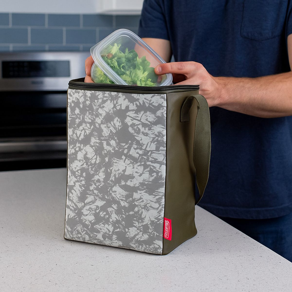 THERMOS - LONCHERA PLEGABLE THERMOS CAMUFLADO BLANCO