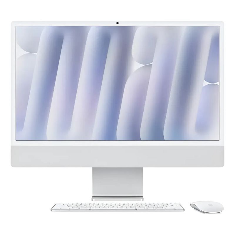 SILVER - iMac M4 24 Apple Cpu 8 Núcleos Gpu 8, 16gb, 256 Ssd Silver