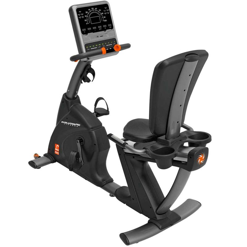 EVOLUTION FITNESS - Bicicleta Estática EVOLUTION R Bike Pro Resistencia Magnetica Tracción Banda.