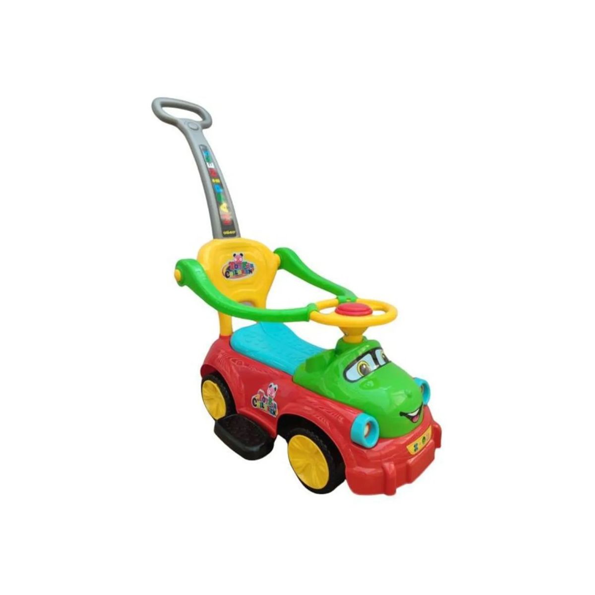 GENERICO - Carro Montable Paseador Niños Guia Descansapies Baul