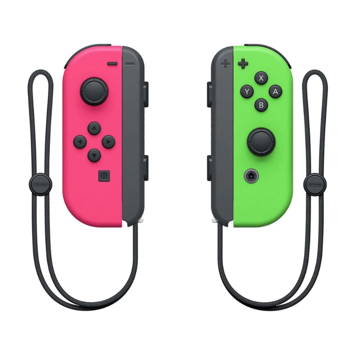 NINTENDO - Control Nintendo Switch Joy-con Rosa Verde L Y R