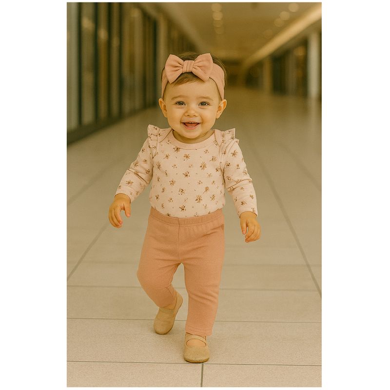 AMERICAN GENERICS - Conjunto Ropa Bebe Niña Body Pantalón y Balaca Cómoda y Adorable