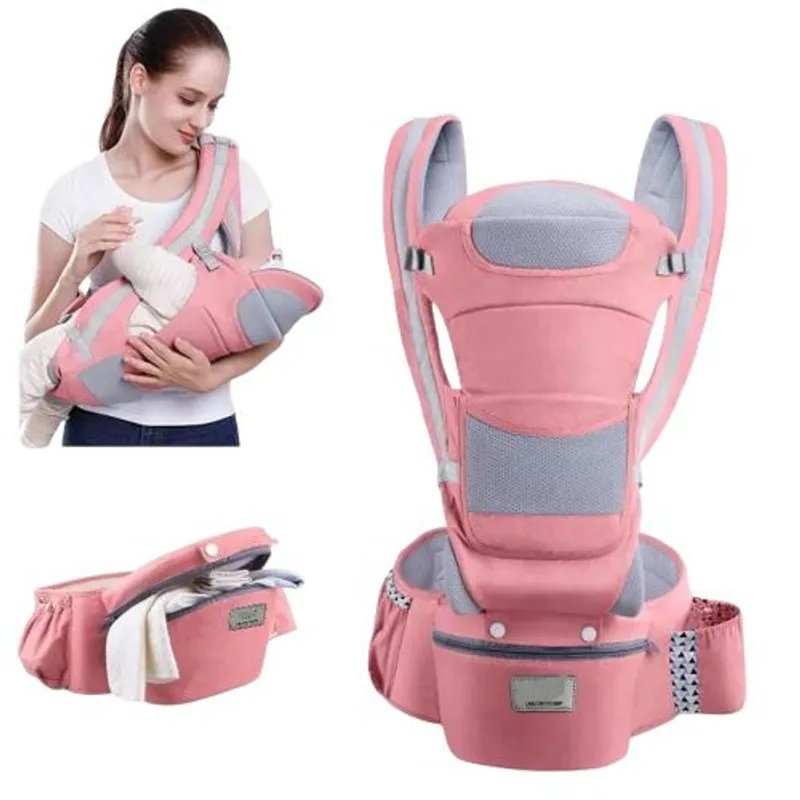 GENERICO - Cargador Canguro Ergonómico Asiento Multifuncional Para Bebe