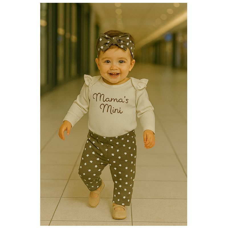 AMERICAN GENERICS - Conjunto Ropa Bebe Niña Body Pantalón y Balaca Cómoda y Adorable