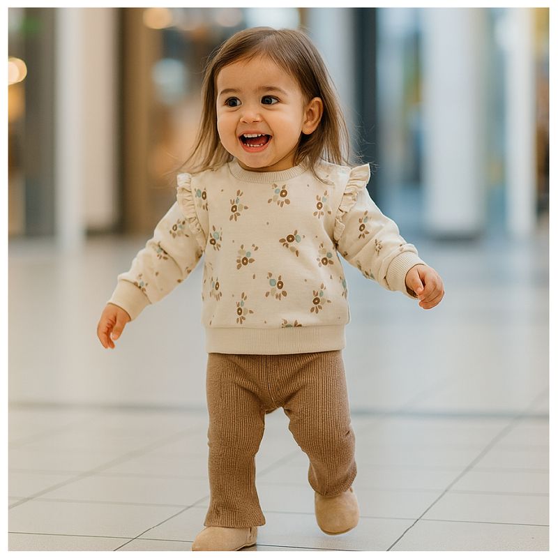 AMERICAN GENERICS - Conjunto para Bebé Niña Buso y Pantalón para Bebé Niña Ropa Cómoda