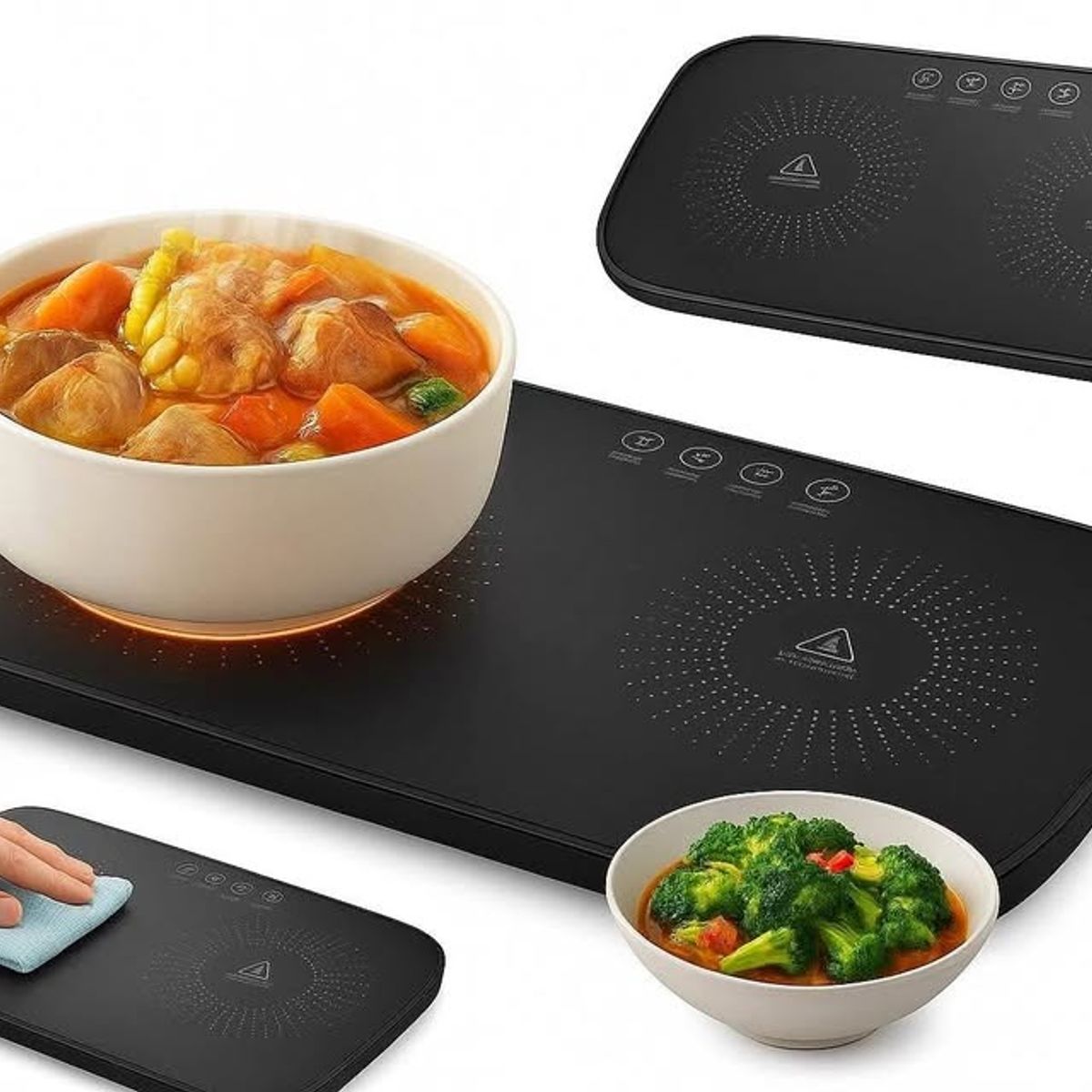 GENERICO - Estufa de Inducción Eléctrica  Calor Rápido Seguro y Eficiente