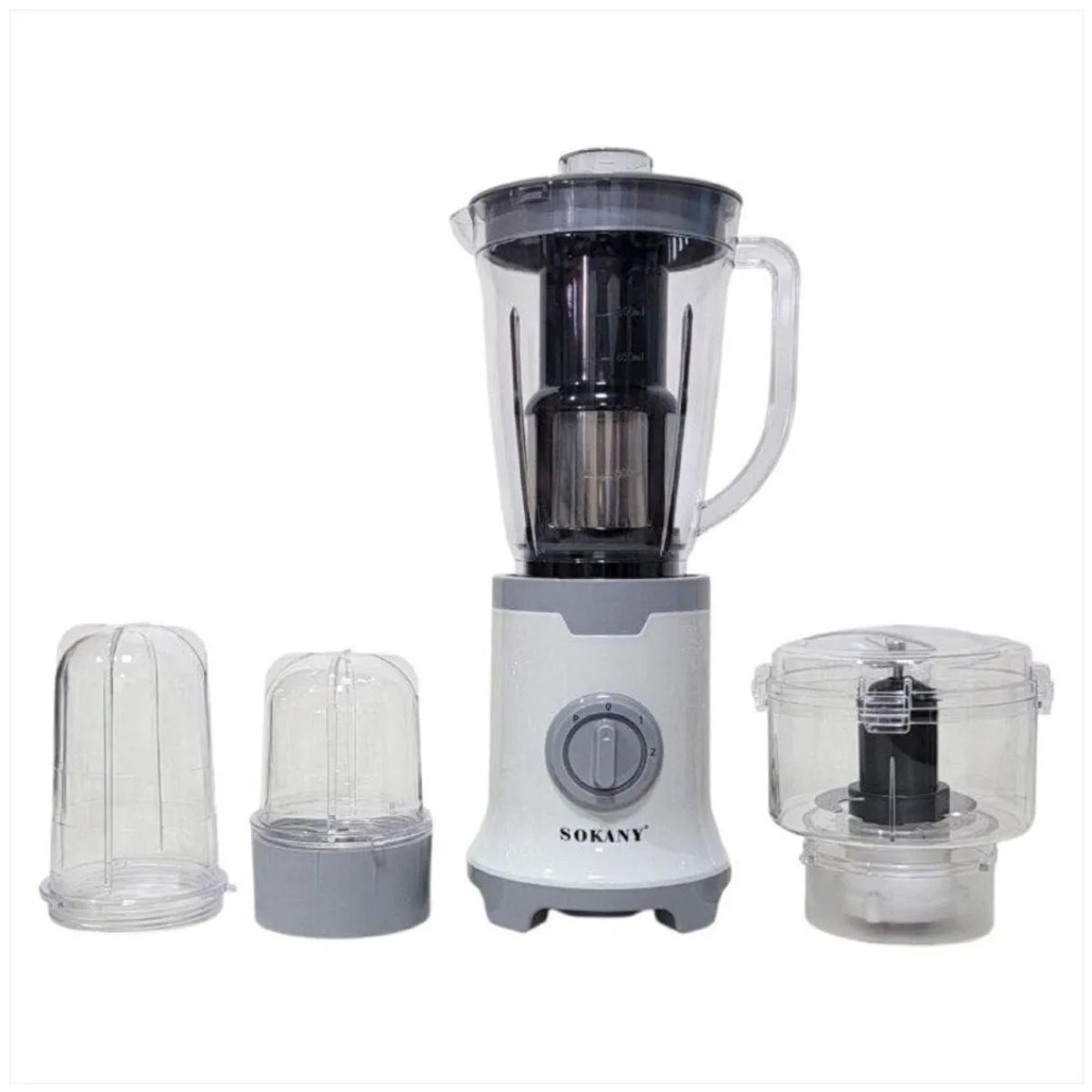 SOKANY - Maquina Licuadora Multiusos 4 En 1 Sk 03006 800w Sokany