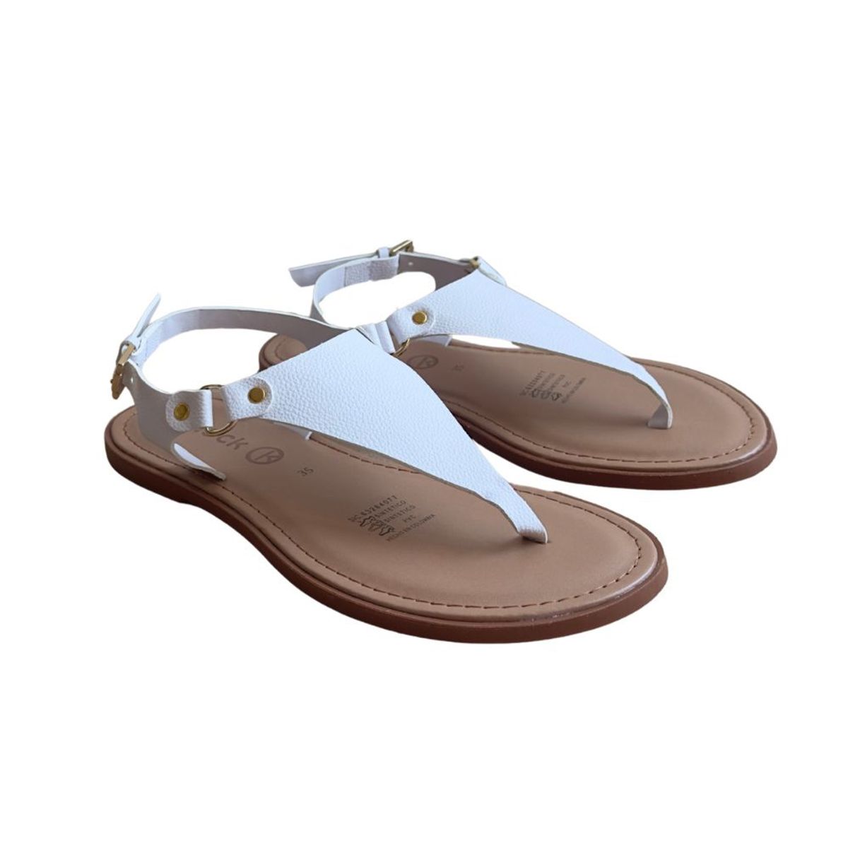 OCLOCK - Sandalias Siena Blanco