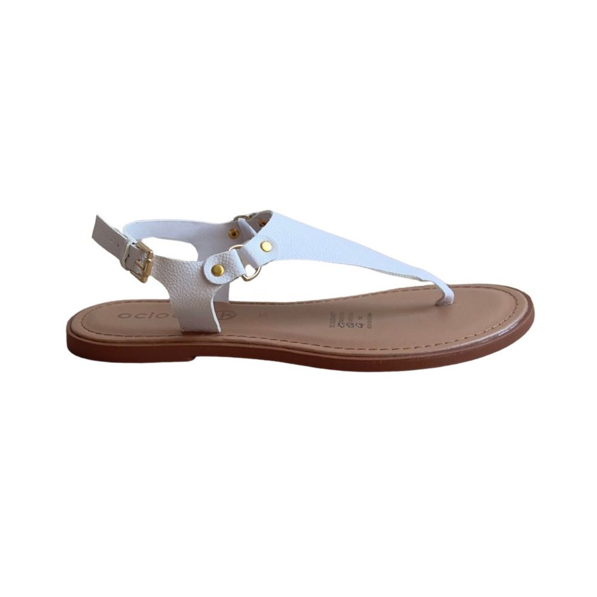 OCLOCK - Sandalias Siena Blanco