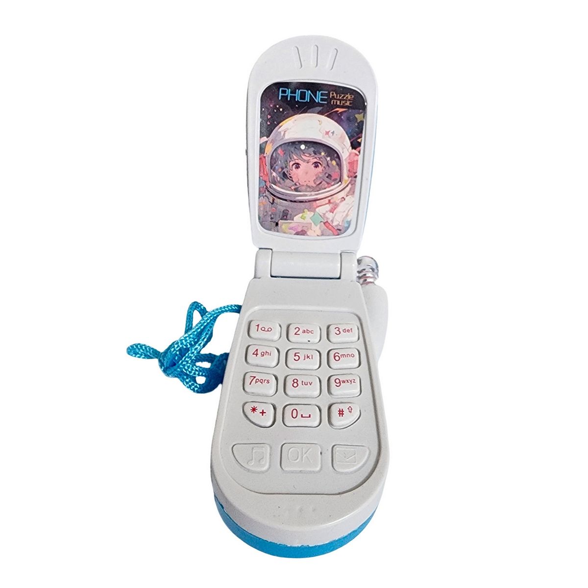 GENERICO - Teléfono Celular Juguete Musical  + Bateria