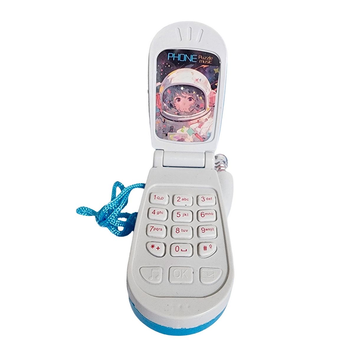 GENERICO - Teléfono Celular Juguete Musical  + Bateria