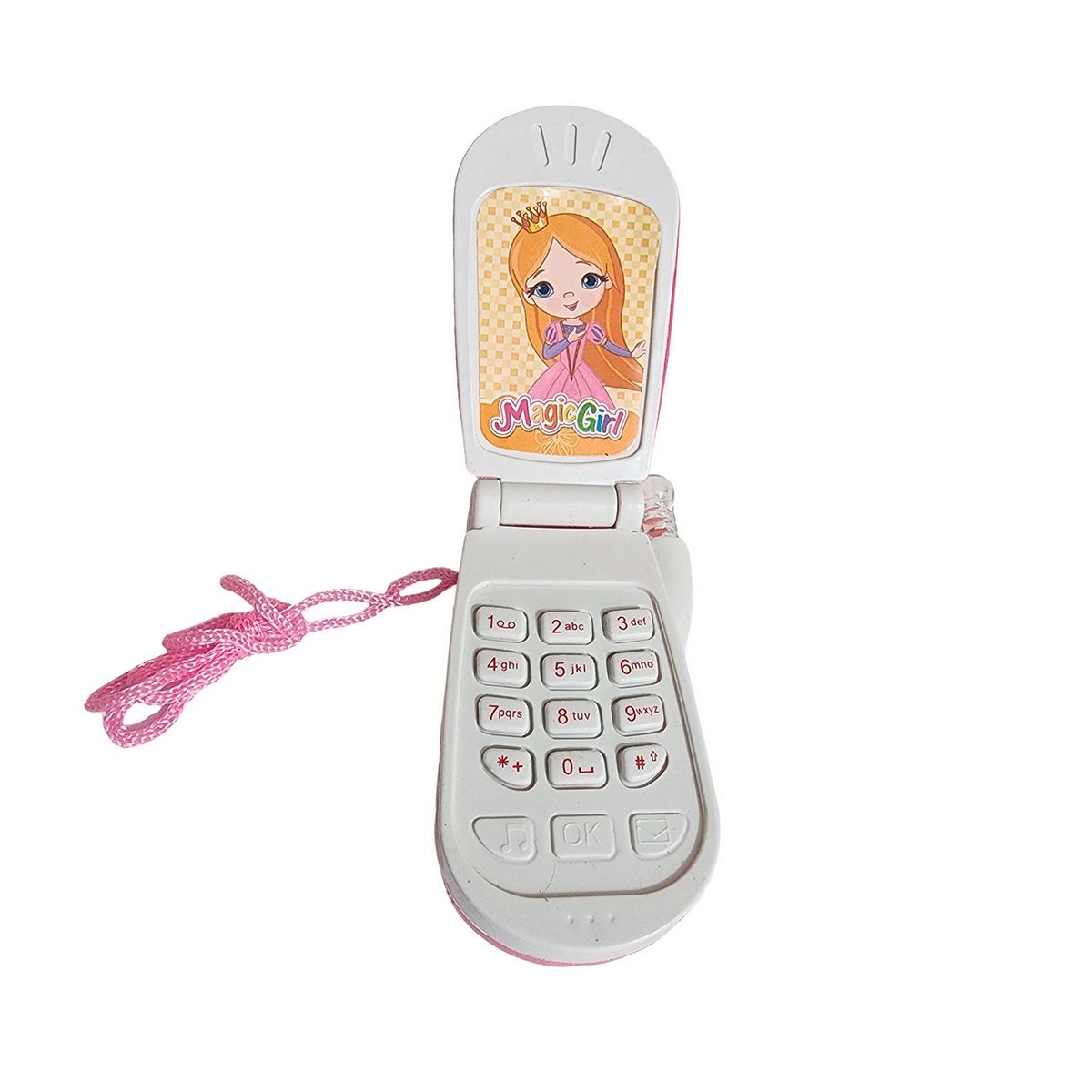 GENERICO - Teléfono Celular Juguete Musical  + Bateria