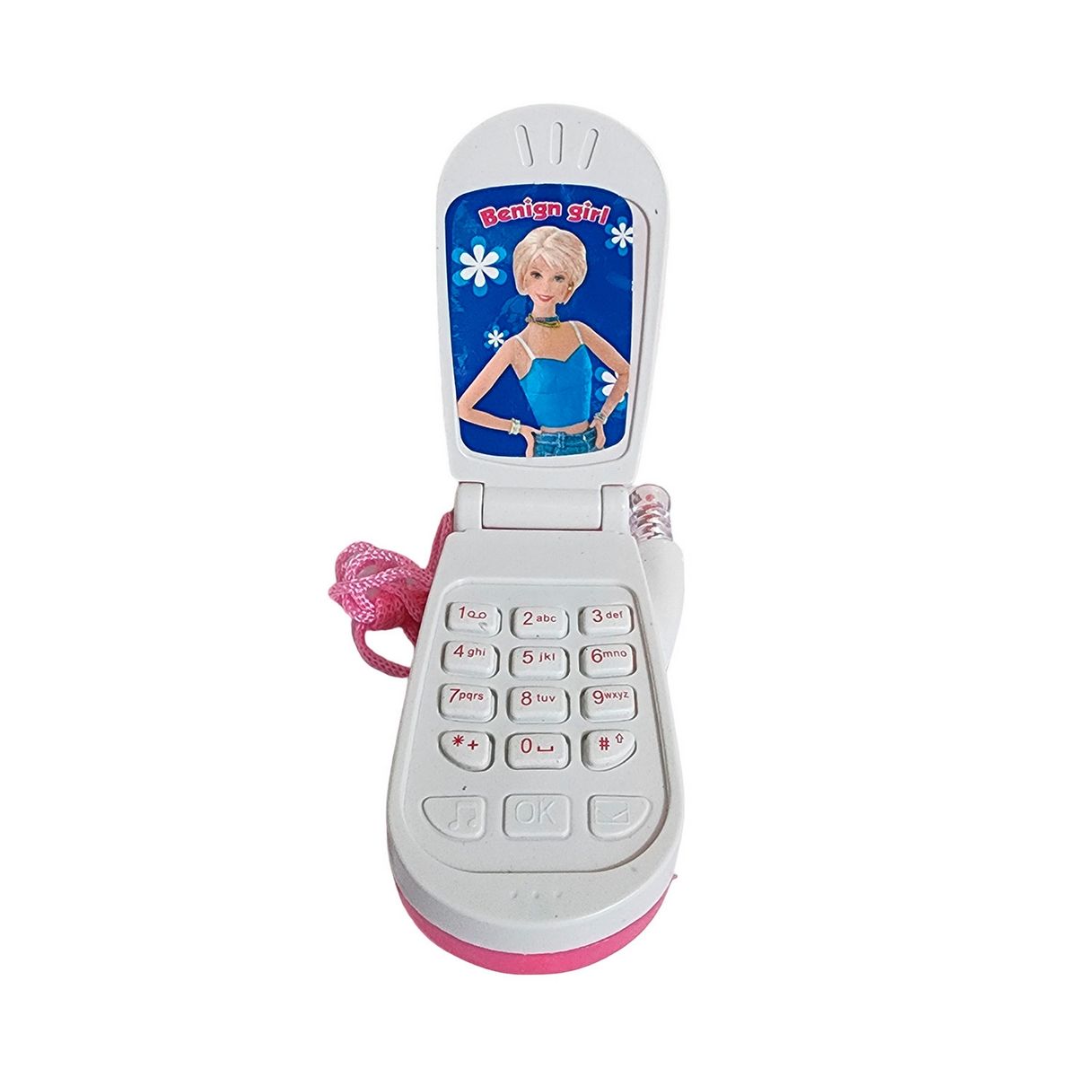 GENERICO - Teléfono Celular Juguete Musical  + Bateria