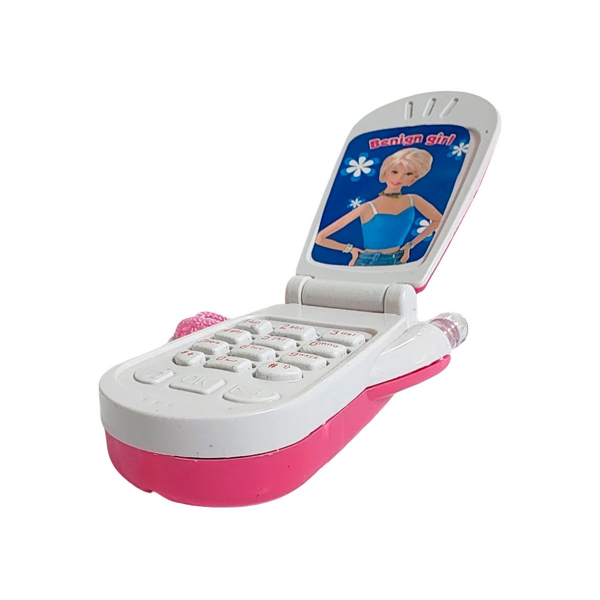 GENERICO - Teléfono Celular Juguete Musical  + Bateria